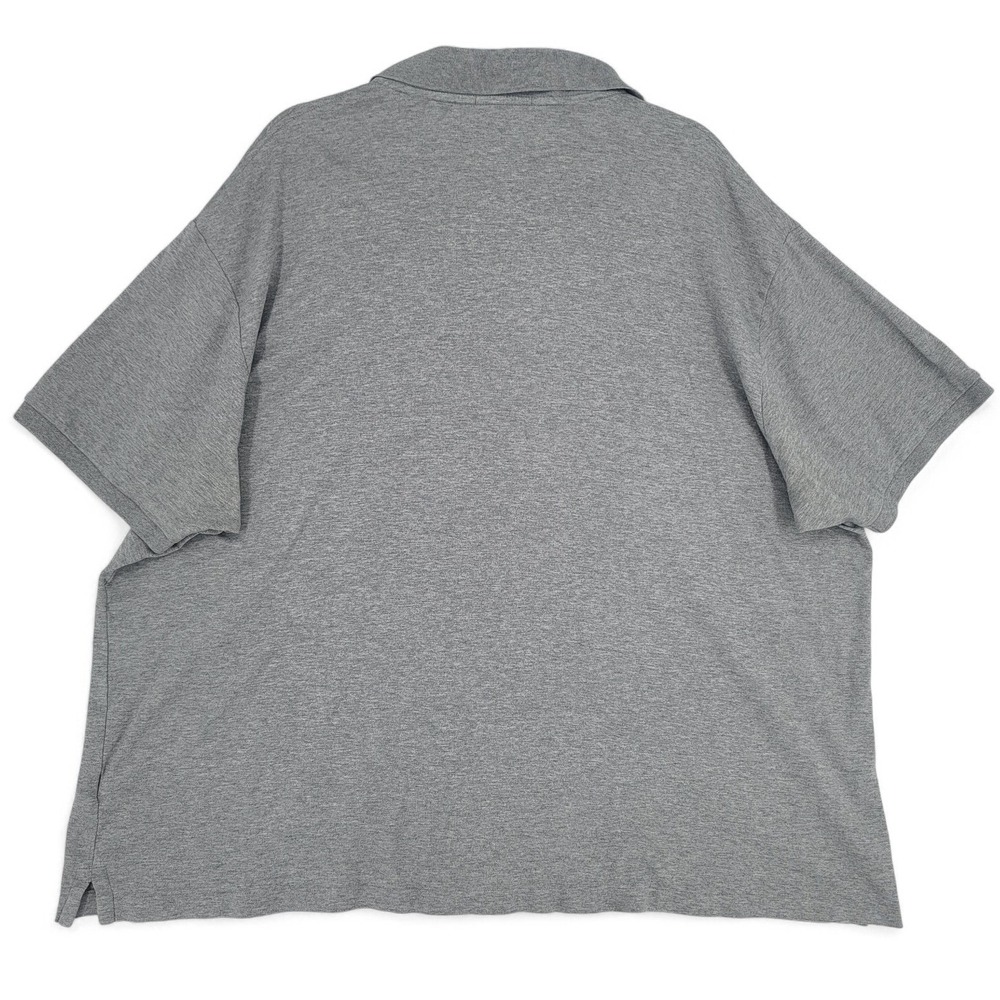 Polo Ralph Lauren Gray Polo Shirt Men's 3XB Big Fit Classic Preppy Dadcore EUC‎ - Picture 3 of 5